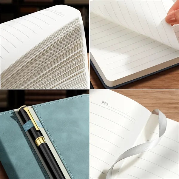 A5 Business Notebook with Pen Holder