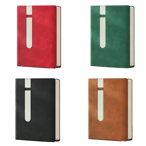 A5 Business Notebook with Pen Holder