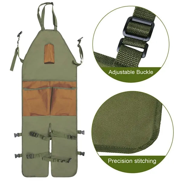 Multi-Pocket Leg Protectors Gardening Apron