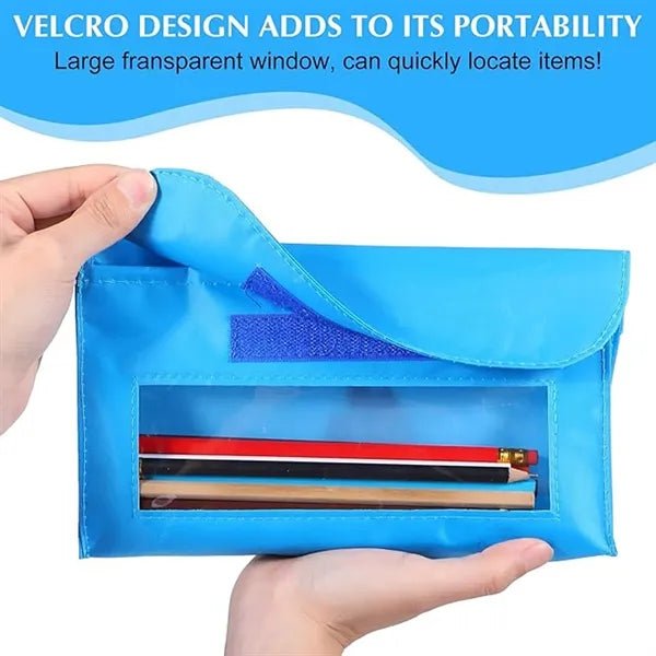 Magnetic storage bag for learning aids
