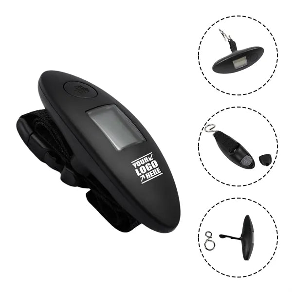 Handheld household electronic weighing device