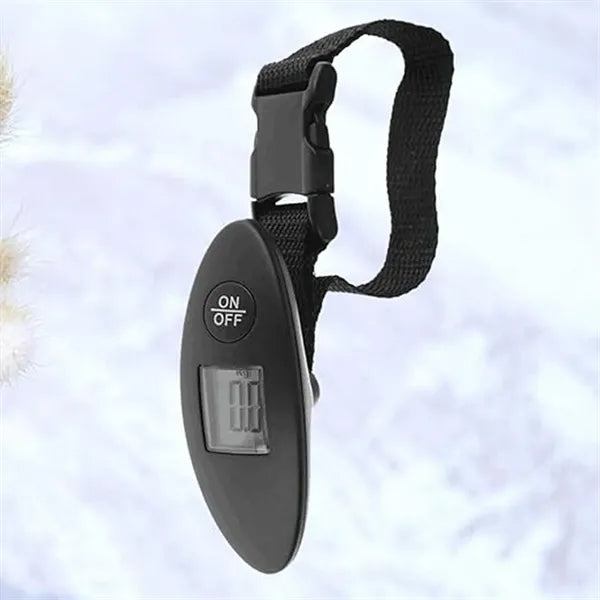 Handheld household electronic weighing device