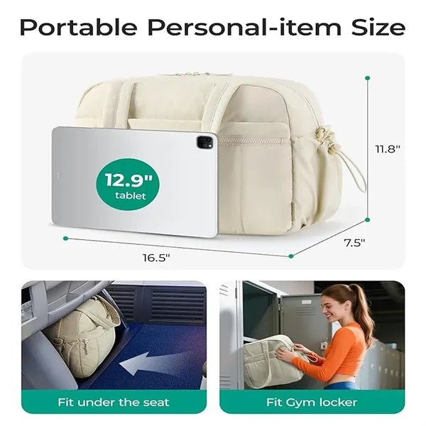 Convenient portable travel luggage bag