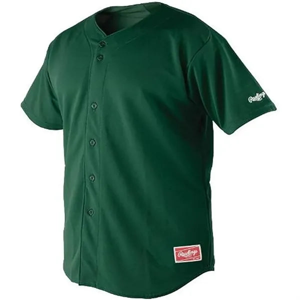 Men's Raglan Button Down Sweatshirt
