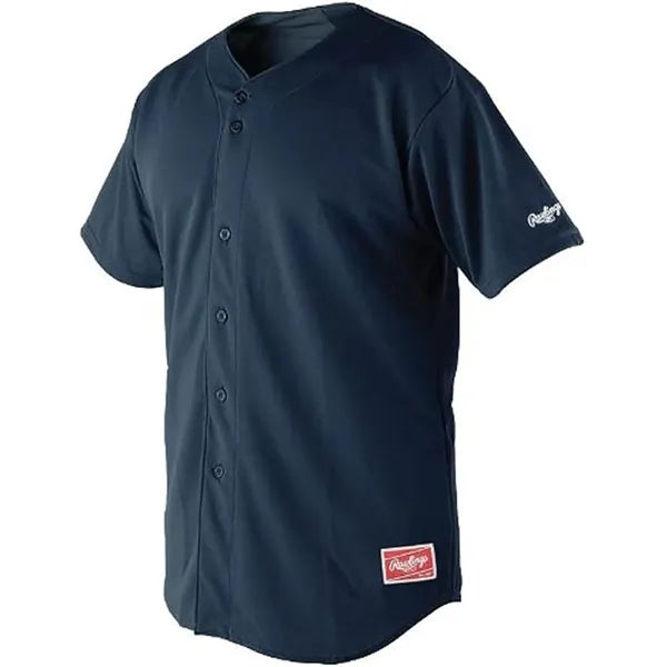 Men's Raglan Button Down Sweatshirt