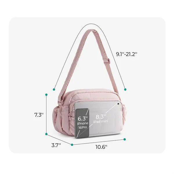 Convenient portable outdoor crossbody bag