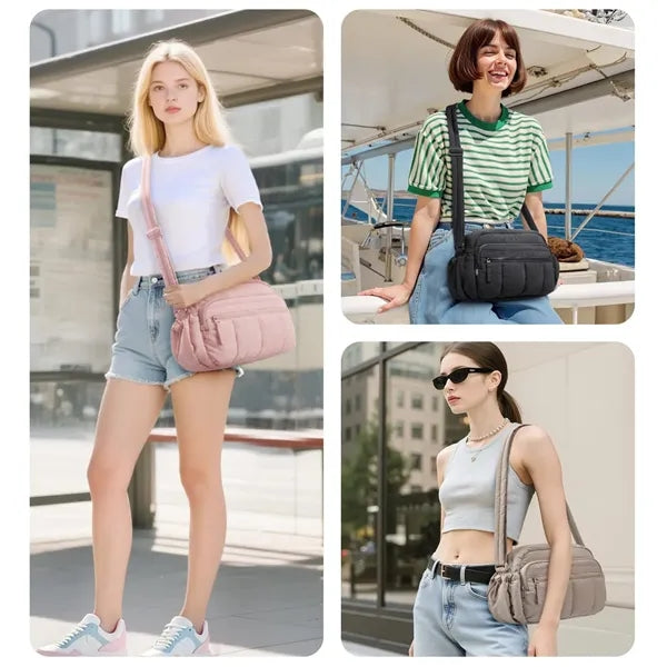 Convenient portable outdoor crossbody bag