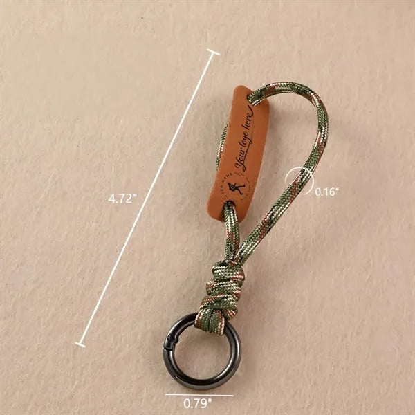 550lb 7-Core Polyester Paracord Keychain