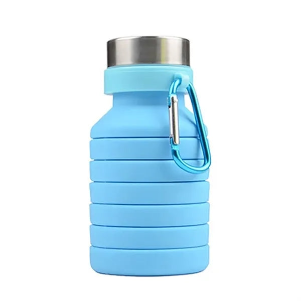18.6oz Folding Portable Sports Water Bottle