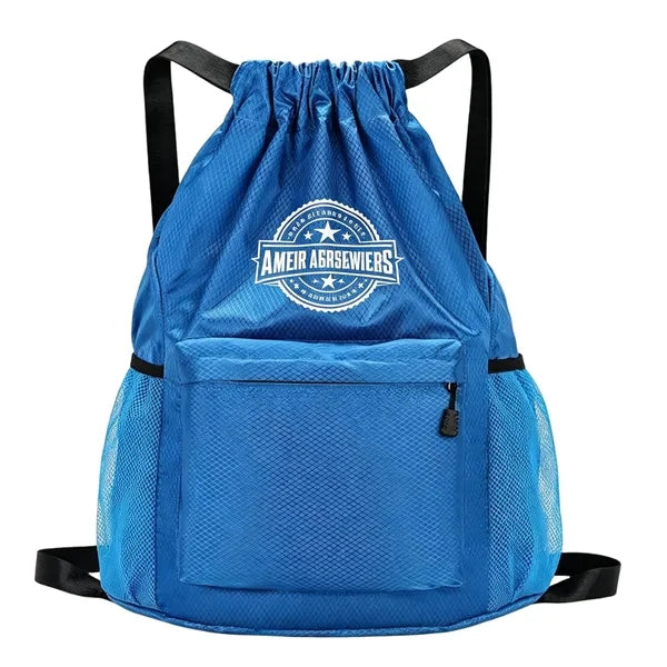 Drawstring Backpack with Custom Logo
