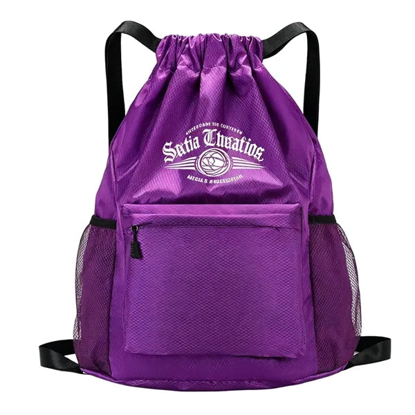 Drawstring Backpack with Custom Logo