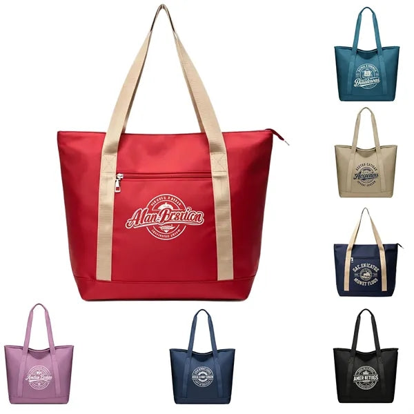 Logo Canvas Tote Bag