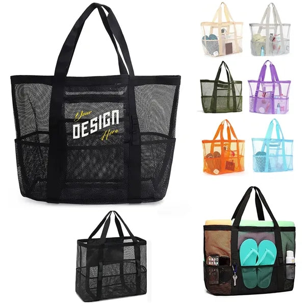 Large Mesh Beach Tote