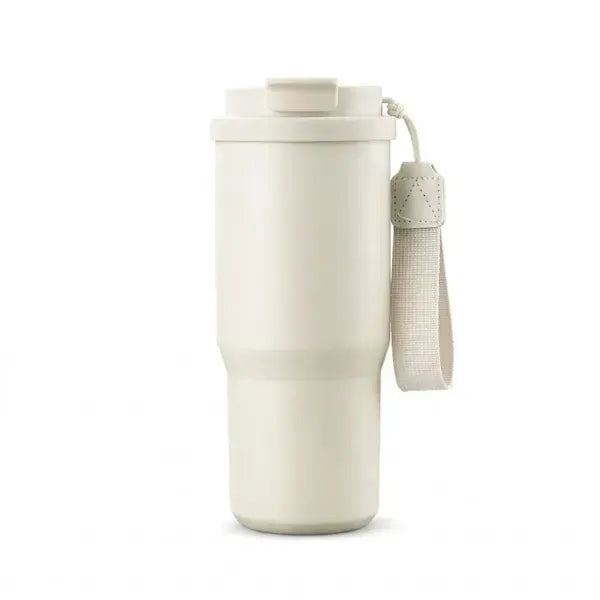 25oz Stainless Steel Travel Mug with Strap