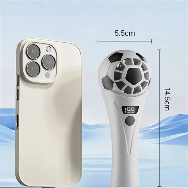 Football Style Handheld World Cup Soccer Desktop Cooling Fan
