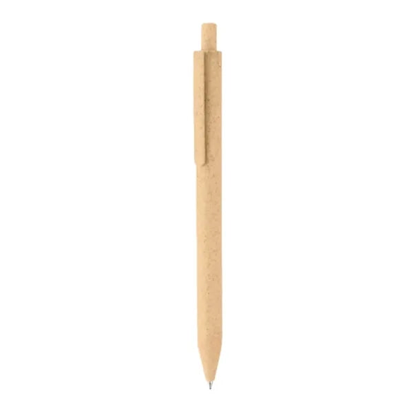 Eco-Friendly Wheat Straw Retractable Ballpoint Pen