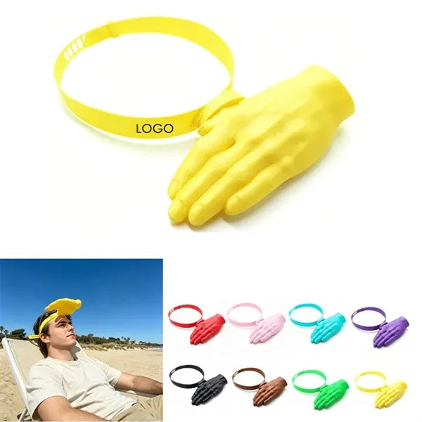 Palm-sized sun hat
