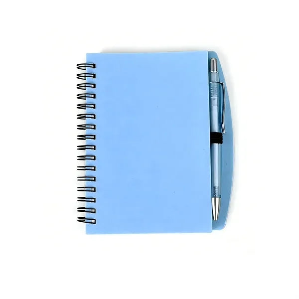 A6 With Pen Coil Notebook