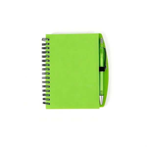 A6 With Pen Coil Notebook