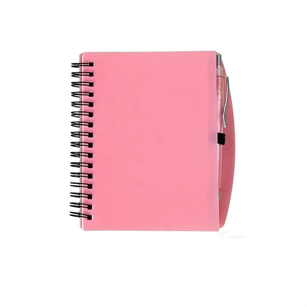 A6 With Pen Coil Notebook