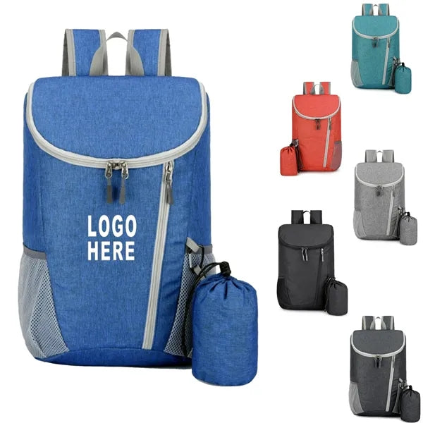 Lightweight Foldable Waterproof Polyester Travel Backpack