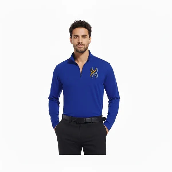 Men's UV Micro Mesh Quarter Zip Pullover