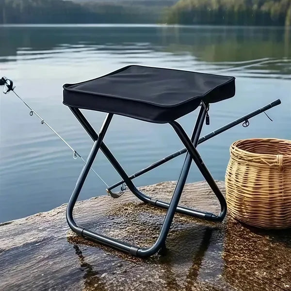 Thickened Aluminum Folding Stool Portable