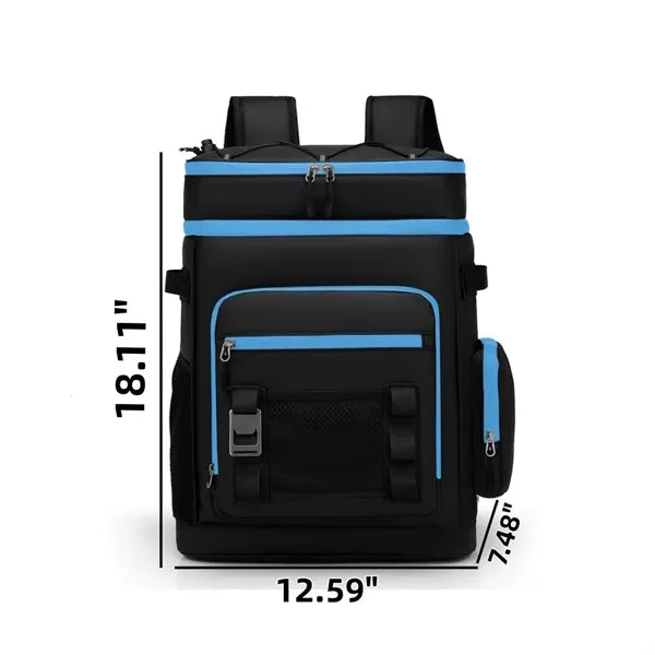 Waterproof Insulated Backpack Cooler Lunch Bag