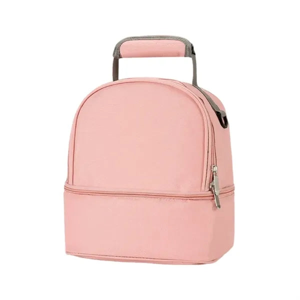 Double Decker Leakproof Insulated Lunch Bag