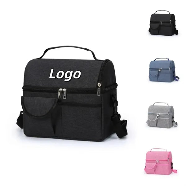 Leakproof Double Decker Lunch Bag