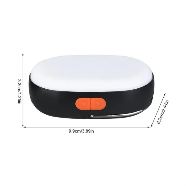 Magnetic LED Camping Lantern and Mini Emergency Flashlight