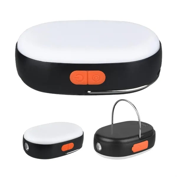 Magnetic LED Camping Lantern and Mini Emergency Flashlight