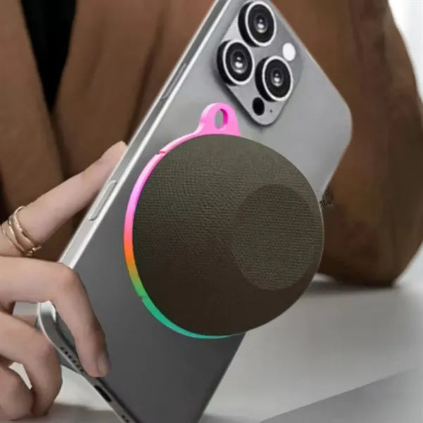 2-in-1 Portable Fabric Bluetooth Speaker Phone Stand