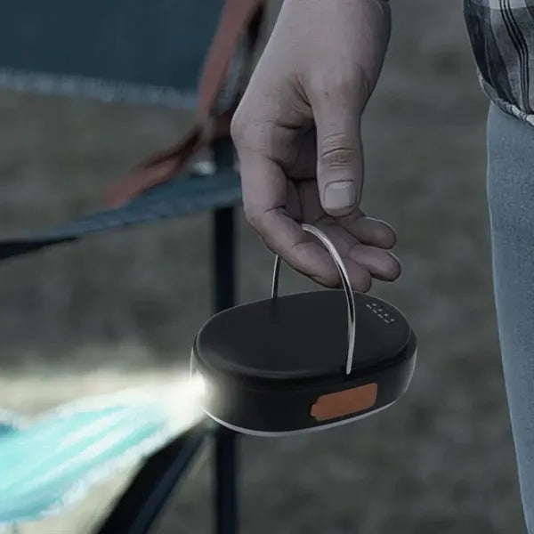 Magnetic LED Camping Lantern and Mini Emergency Flashlight