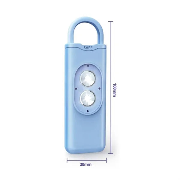 Personal Safety Alarm Keychain with Dual LED Strobe Lights