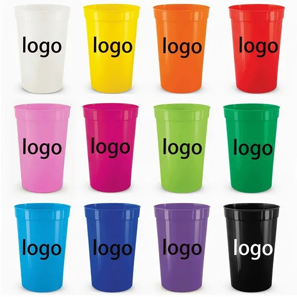 16 Oz Plastic Stadium Cup