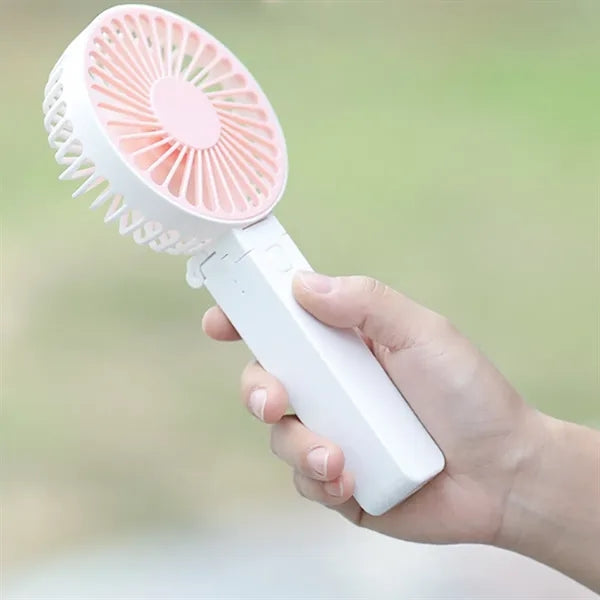 USB Rechargeable Foldable Desktop Portable Mini Handheld Fan