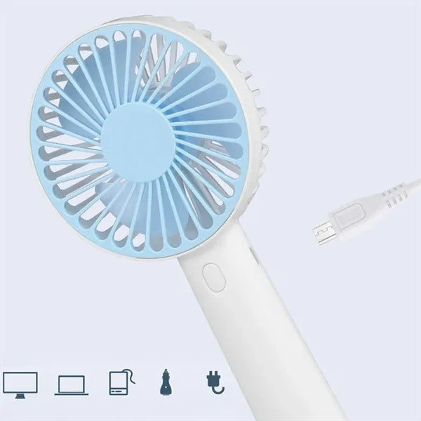 USB Rechargeable Foldable Desktop Portable Mini Handheld Fan