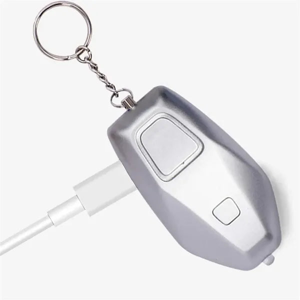 Personal Security Travel Alarm Keychain with LED Light