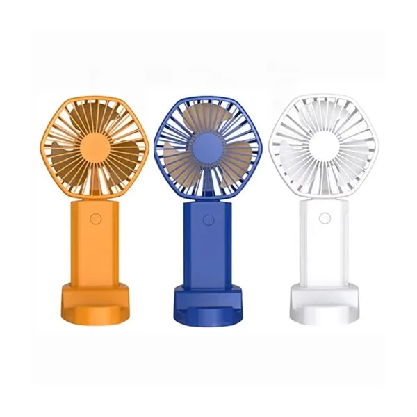 USB Rechargeable Foldable Desktop Portable Handheld Fan