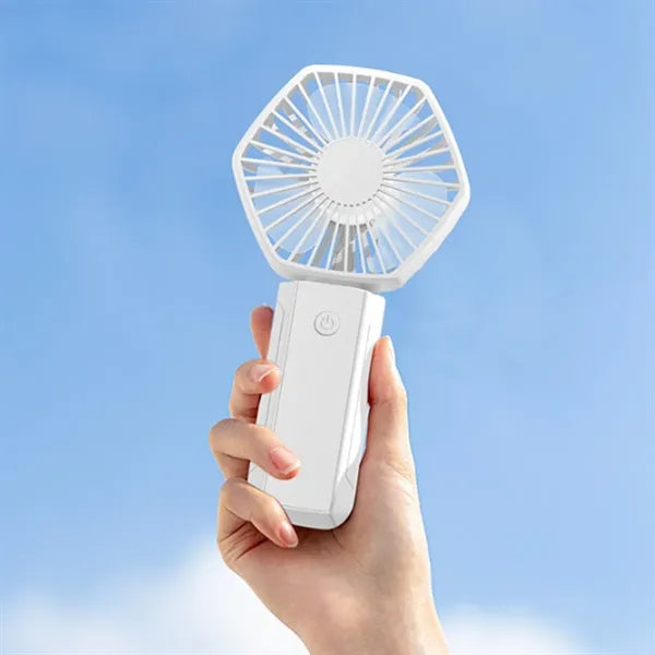 USB Rechargeable Foldable Desktop Portable Handheld Fan