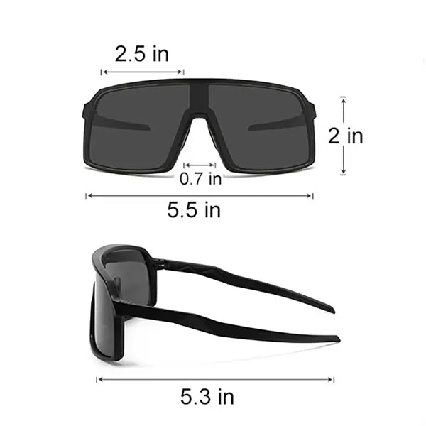 Polarized Sports Sunglasses With TAC Lenses