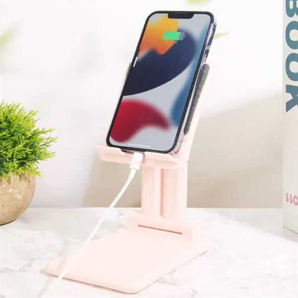 Universal Dual-Pole Retractable Folding Desktop Phone Stand