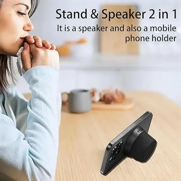 Compact Magnetic Waterproof Wireless Portable Shower Speaker