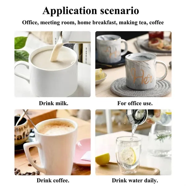 11oz Stylish Premium Gold Ceramic Mug for Daily Use