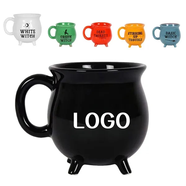 12oz Ceramic Halloween Cauldron Mug Witches Brew Lovers Pick