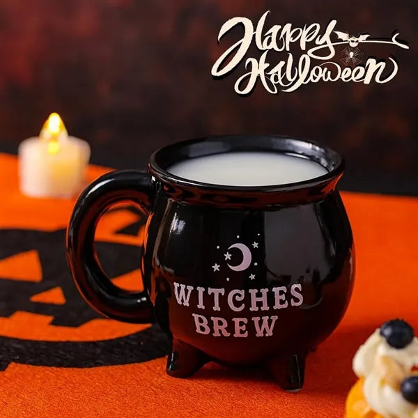 12oz Ceramic Halloween Cauldron Mug Witches Brew Lovers Pick