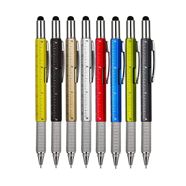6 in 1 Multifunction Tool Ballpoint Pen