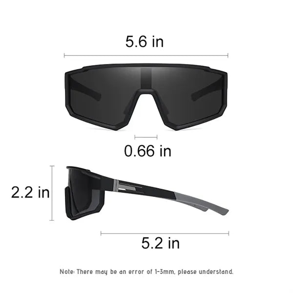 Polarized UV400 Cycling Sport Sunglasses With TAC Lenses