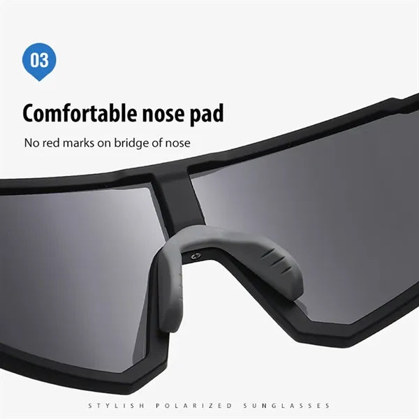Polarized UV400 Cycling Sport Sunglasses With TAC Lenses
